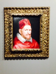 Attribué à Diego Rodríguez de Silva y Velázquez (1599-1660) Étude pour le portrait du pape Innocent X Vers 16549 Huile sur toile, 49,2 × 41,3 cm Washington, National Gallery of Art, Andrew W. Mellon Collection
